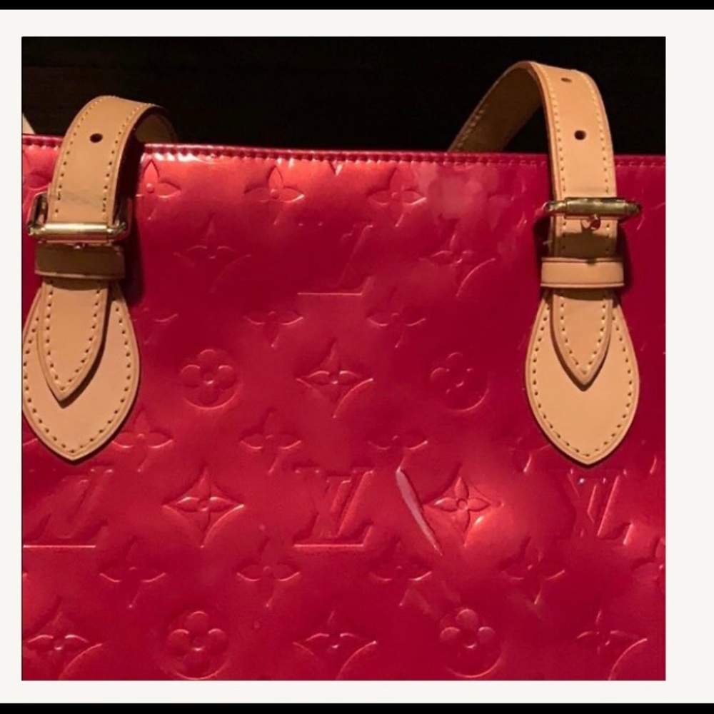 Authentic Louis Vuitton Red Brea - Picture 13 of 13
